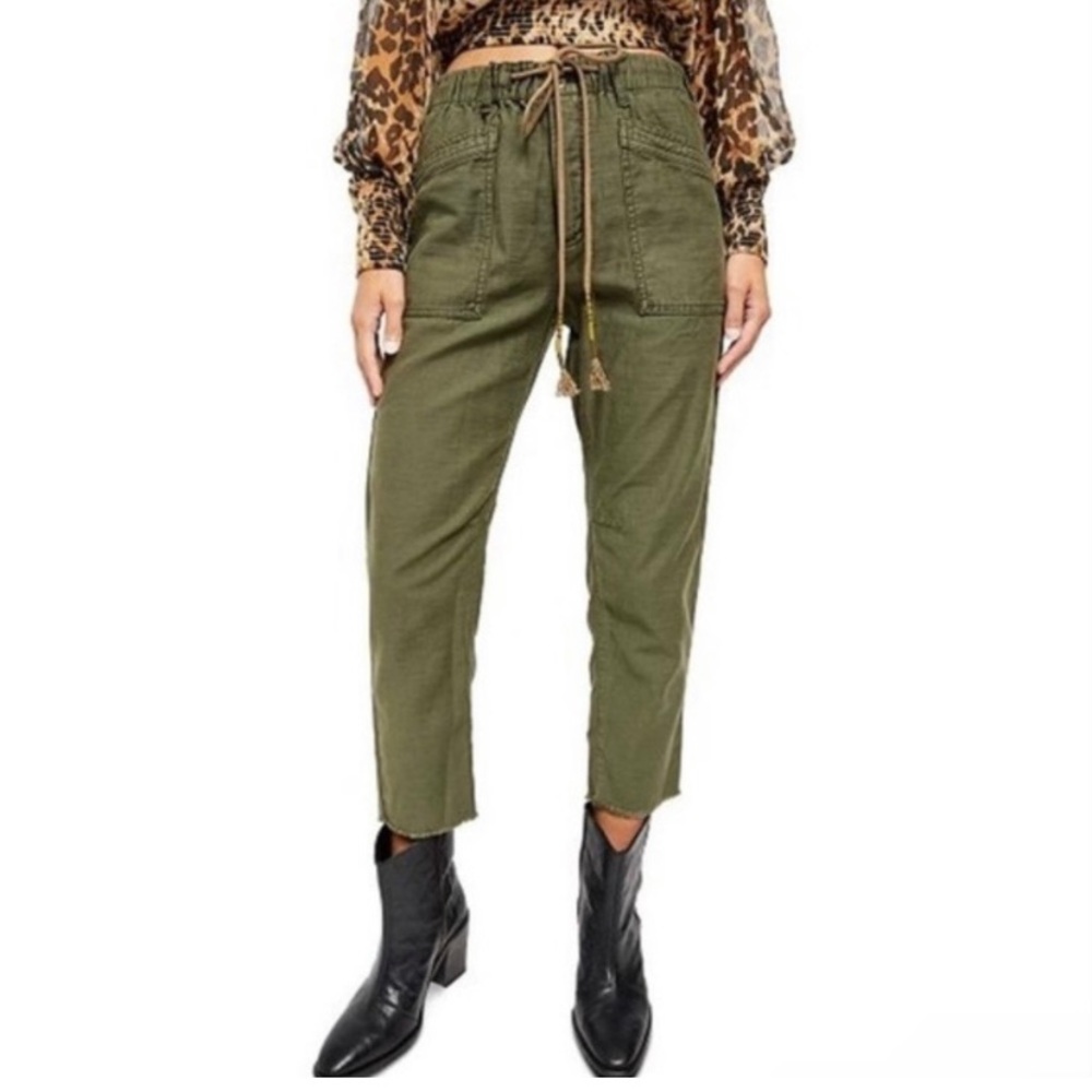 Free People City Slouch Boyfriend Pants